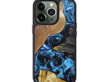 iPhone 13 Pro Wood+Resin Phone Case - Remington (Mosaic, 691594) Hot on Sale