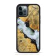 iPhone 12 Pro Max Wood+Resin Phone Case - Amber (Cosmos, 692731) Fashion