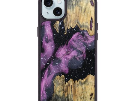 iPhone 15 Plus Wood+Resin Phone Case - Cadence (Cosmos, 693872) Hot on Sale