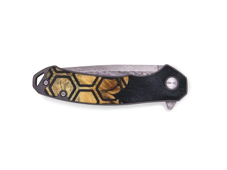 EDC Wood+Resin Pocket Knife - Ernest (Pattern, 691399) Online