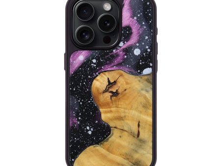 iPhone 15 Pro Wood+Resin Phone Case - Juliana (Cosmos, 693874) Online now