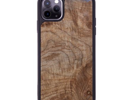 iPhone 11 Pro Max Wood+Resin Phone Case - Joni (Wood Burl, 693507) Online Sale