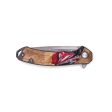 EDC Wood+Resin Pocket Knife - Aidan (Red, 691029) For Sale