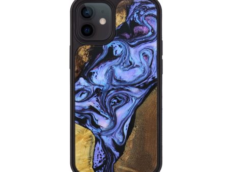 iPhone 12 Wood+Resin Phone Case - Jarrod (Mosaic, 692208) Online Hot Sale