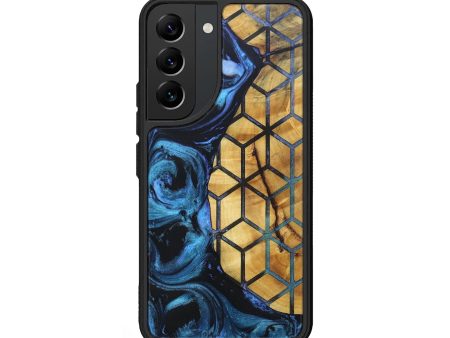 Galaxy S22 Wood+Resin Phone Case - Felix (Pattern, 692028) Online