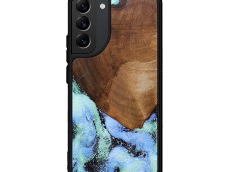 Galaxy S22 Plus Wood+Resin Phone Case - Kelli (Cosmos, 692163) Sale