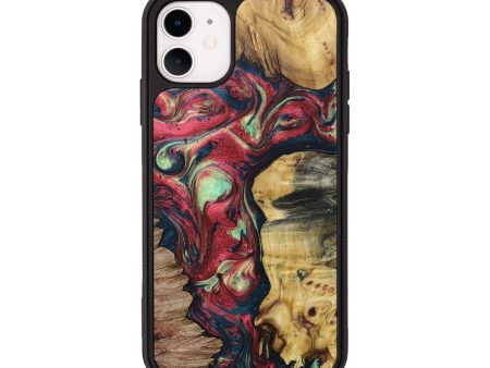 iPhone 11 Wood+Resin Phone Case - Jarod (Mosaic, 689249) For Discount