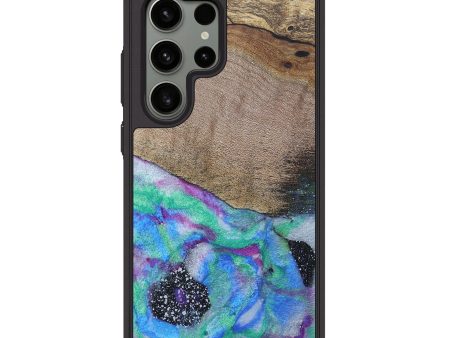 Galaxy S24 Ultra Wood+Resin Phone Case - Victor (Cosmos, 689599) Online Sale