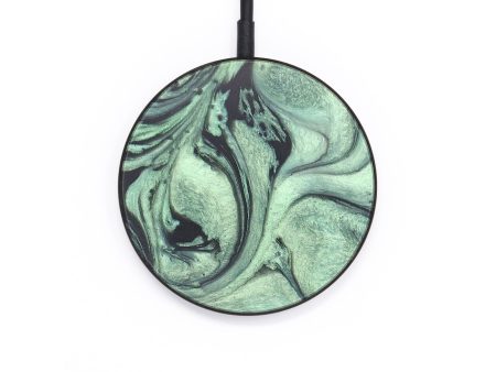 Circle ResinArt Wireless Charger - Reign (Green, 691868) Online Sale