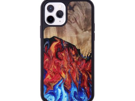 iPhone 11 Pro Wood+Resin Phone Case - Noel (Fire & Ice, 693209) Discount