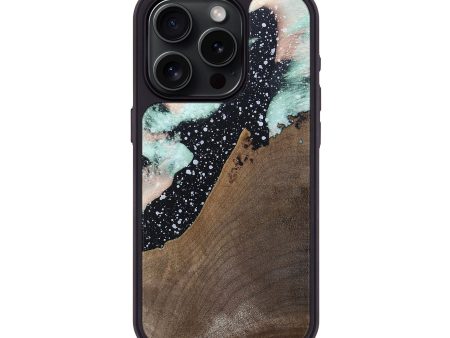 iPhone 15 Pro Wood+Resin Phone Case - Katharine (Cosmos, 692493) Fashion