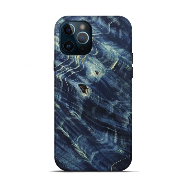 iPhone 12 Pro Wood+Resin Live Edge Phone Case - Carlton (Wood Burl, 692668) Online Hot Sale