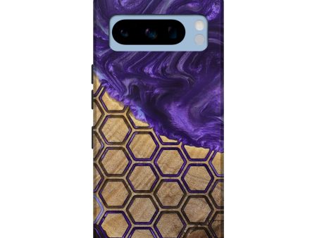 Pixel 8 Pro Wood+Resin Live Edge Phone Case - Flora (Pattern, 693992) on Sale