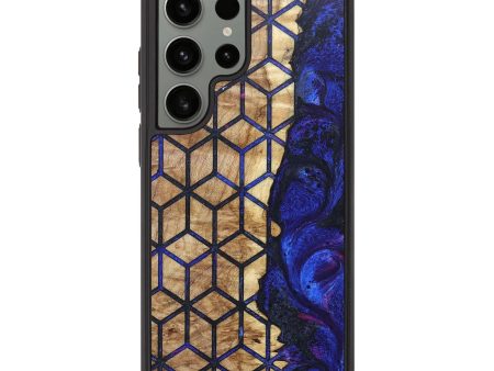 Galaxy S23 Ultra Wood+Resin Phone Case - Lamont (Pattern, 689288) on Sale