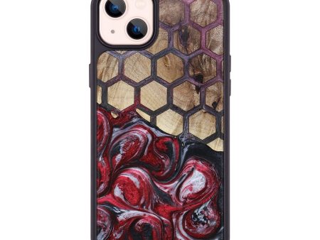 iPhone 14 Plus Wood+Resin Phone Case - Freya (Pattern, 693691) Online now