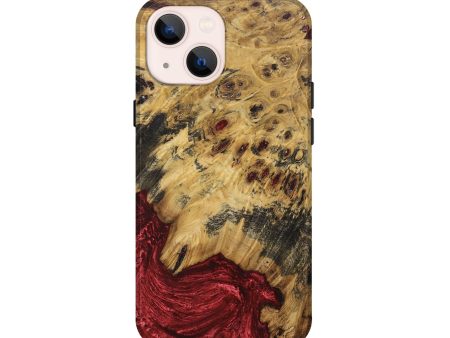 iPhone 13 mini Wood+Resin Live Edge Phone Case - Kendall (Wood Burl, 689563) Supply