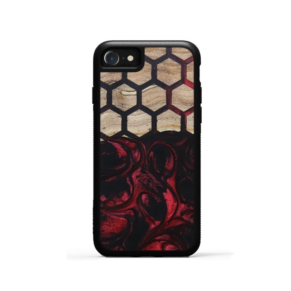 iPhone SE Wood+Resin Phone Case - Chandler (Pattern, 692189) Sale