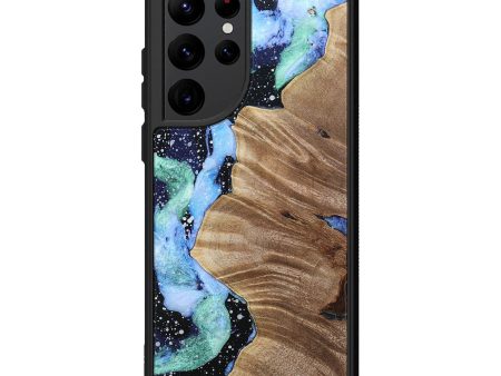 Galaxy S22 Ultra Wood+Resin Phone Case - Ibrahim (Cosmos, 692934) For Discount