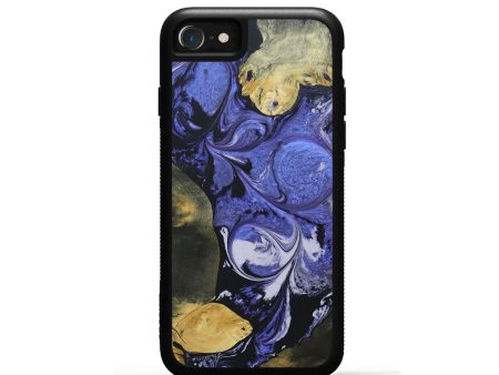 iPhone SE Wood+Resin Phone Case - Tobias (Mosaic, 688961) For Discount