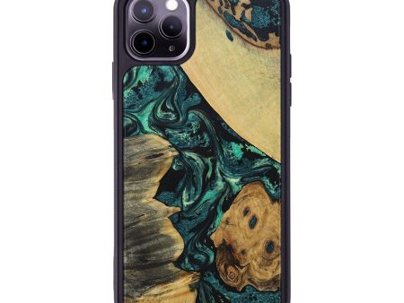 iPhone 11 Pro Max Wood+Resin Phone Case - Lucia (Mosaic, 694148) Fashion