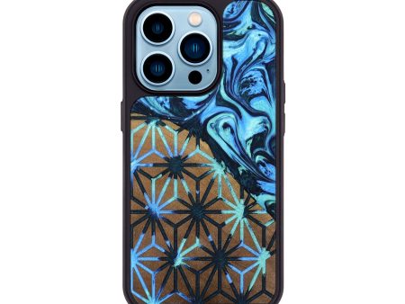 iPhone 14 Pro Wood+Resin Phone Case - Reginald (Pattern, 692900) Cheap