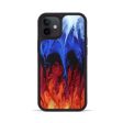 iPhone 12 Wood+Resin Phone Case - Denise (Fire & Ice, 693178) Fashion