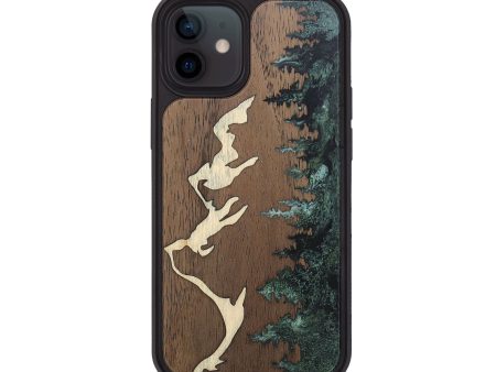 iPhone 12 Wood+Resin Phone Case - Hudson (Pattern, 692368) Sale