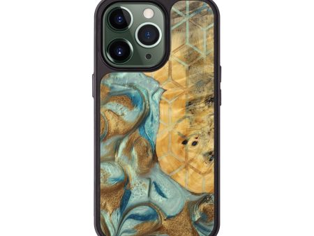 iPhone 13 Pro Wood+Resin Phone Case - Cecilia (Pattern, 692190) Supply