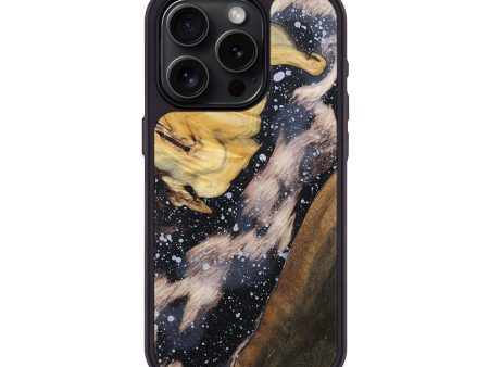 iPhone 15 Pro Wood+Resin Phone Case - Brock (Cosmos, 693877) Online now