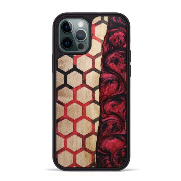 iPhone 12 Pro Max Wood+Resin Phone Case - Archer (Pattern, 692180) Online