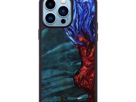 iPhone 14 Pro Max Wood+Resin Phone Case - Don (Fire & Ice, 693202) Supply