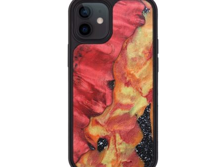 iPhone 12 Wood+Resin Phone Case - Isiah (Cosmos, 689610) Sale