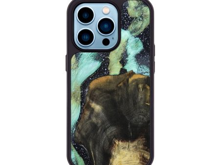 iPhone 14 Pro Wood+Resin Phone Case - Lacey (Cosmos, 692170) Discount