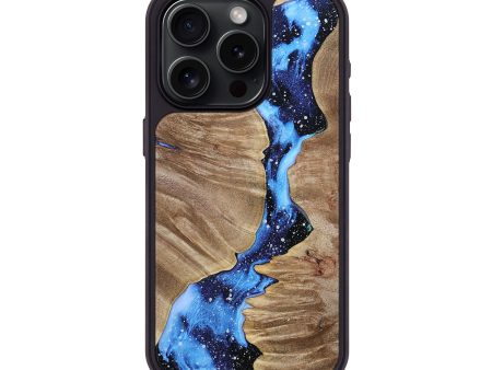 iPhone 15 Pro Wood+Resin Phone Case - Trevon (Cosmos, 692928) For Discount