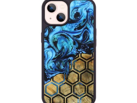 iPhone 14 Wood+Resin Phone Case - Sarah (Pattern, 692902) Sale