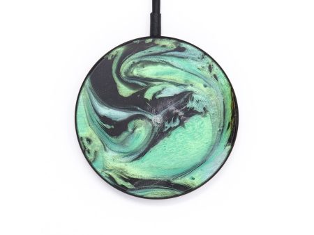 Circle ResinArt Wireless Charger - Matt (Green, 691864) Online