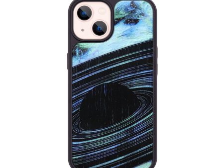 iPhone 14 Wood+Resin Phone Case - Enzo (Cosmos, 692167) Supply