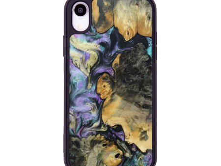 iPhone Xr Wood+Resin Phone Case - Lewis (Mosaic, 692014) Fashion