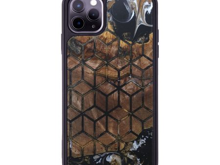 iPhone 11 Pro Max Wood+Resin Phone Case - Diane (Pattern, 689854) Supply