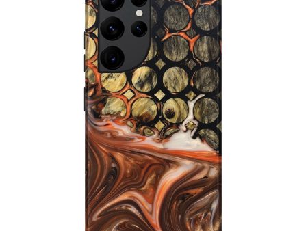 Galaxy S22 Ultra Wood+Resin Live Edge Phone Case - Elijah (Pattern, 692005) Hot on Sale