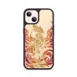 iPhone 14 Wood+Resin Phone Case - Angelo (Fire & Ice, 694071) Sale