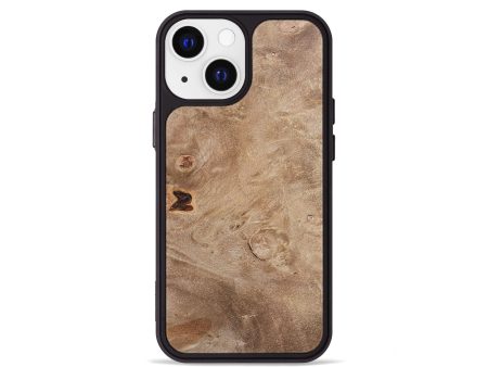 iPhone 13 mini Wood+Resin Phone Case - Annabelle (Wood Burl, 693499) For Discount