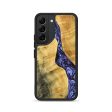 Galaxy S22 Wood+Resin Phone Case - Desmond (Purple, 692642) Cheap