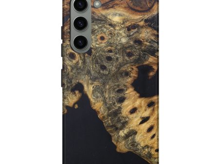 Galaxy S23 Plus Wood+Resin Live Edge Phone Case - Talia (Wood Burl, 690182) Sale