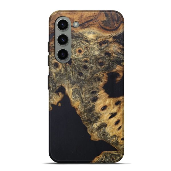 Galaxy S23 Plus Wood+Resin Live Edge Phone Case - Talia (Wood Burl, 690182) Sale