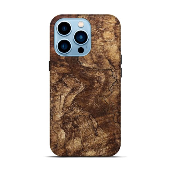 iPhone 14 Pro  Live Edge Phone Case - Damien (Wood Burl, 689794) Online now