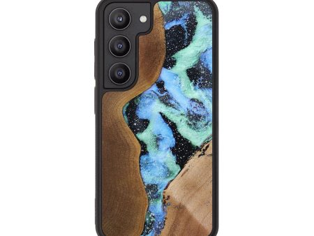 Galaxy S23 Wood+Resin Phone Case - Mateo (Cosmos, 692159) Online Sale