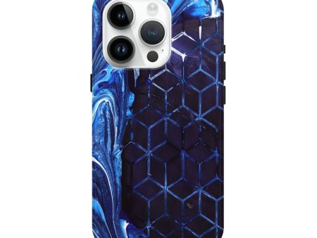 iPhone 15 Pro Wood+Resin Live Edge Phone Case - Annabella (Pattern, 692690) on Sale