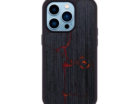 iPhone 14 Pro Wood+Resin Phone Case - Melissa (Fire & Ice, 693204) Online Hot Sale