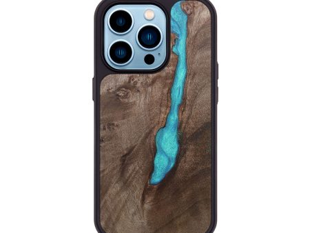 iPhone 14 Pro Wood+Resin Phone Case - Marshall (Wood Burl, 690424) Discount